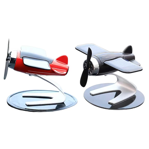 Adorno de Escritorio con Forma de Avión Solar, Accesorio Decorativo para Interiores, Regalo para Hombres y Mujeres Entusiastas del Aviñamiento, Venta al Por Mayor - Product Image 5