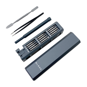 Juego <span class=keywords><strong>de</strong></span> destornilladores magnéticos <span class=keywords><strong>de</strong></span> aleación <span class=keywords><strong>de</strong></span> aluminio <span class=keywords><strong>de</strong></span> precisión 46 en 1 mango <span class=keywords><strong>de</strong></span> acero Mini esencial para reparación <span class=keywords><strong>de</strong></span> <span class=keywords><strong>mantenimiento</strong></span> <span class=keywords><strong>de</strong></span> computadora para bricolaje - Product Image 1