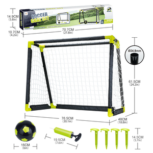Poteaux <span class=keywords><strong>de</strong></span> but <span class=keywords><strong>de</strong></span> football <span class=keywords><strong>de</strong></span> 61.5 cm <span class=keywords><strong>Cage</strong></span> <span class=keywords><strong>de</strong></span> but <span class=keywords><strong>de</strong></span> football Filet <span class=keywords><strong>de</strong></span> but <span class=keywords><strong>de</strong></span> poteau <span class=keywords><strong>de</strong></span> football Pop up intérieur et extérieur - Product Image 2