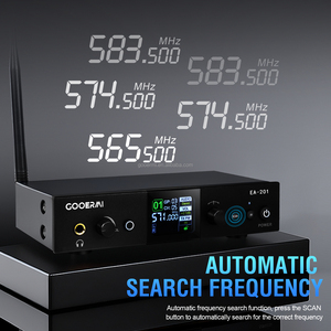 Sistema <span class=keywords><strong>de</strong></span> Monitoreo Inalámbrico In-Ear EA-206 IEM con Transmisor Metálico y <span class=keywords><strong>Receptor</strong></span> <span class=keywords><strong>de</strong></span> Bolsillo, Alcance <span class=keywords><strong>de</strong></span> 80M, Incluye Estuche <span class=keywords><strong>de</strong></span> Almacenamiento Portátil - Product Image 4