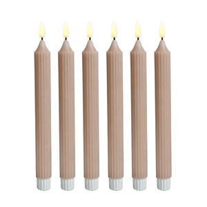 3D Bullet Black Flame Decorative Flameless <strong>pink</strong> Romantic Remote Control Wax Led Taper <strong>Candle</strong> Table <strong>Candle</strong> - Product Image 5