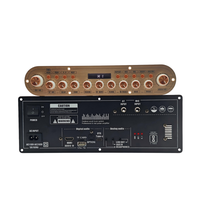 Carte d'amplificateur audio double canal de classe D 160W personnalisée OEM avec Bluetooth 5.0 pour haut-parleur actif