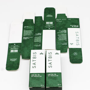 Fornitore cinese consegna rapida produzione 300/350 scatola di cartone bianco Gsm stampa a colori cosmetici lucidi/opachi - Product Image 5