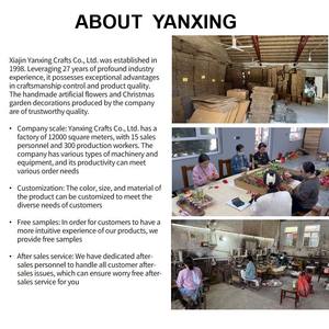 सबसे अधिक बिकने वाले उच्च-गुणवत्ता वाले क्रिसमस सजावटी फूल, कुल 5 पंखुड़ियों के साथ, सीधे चीनी कारखाने से प्राप्त किया जाता है। - Product Image 6