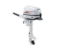 Moteur hors-bord électrique E8 48V 6kW refroidi par eau avec commande par timon pour bateau de pêche