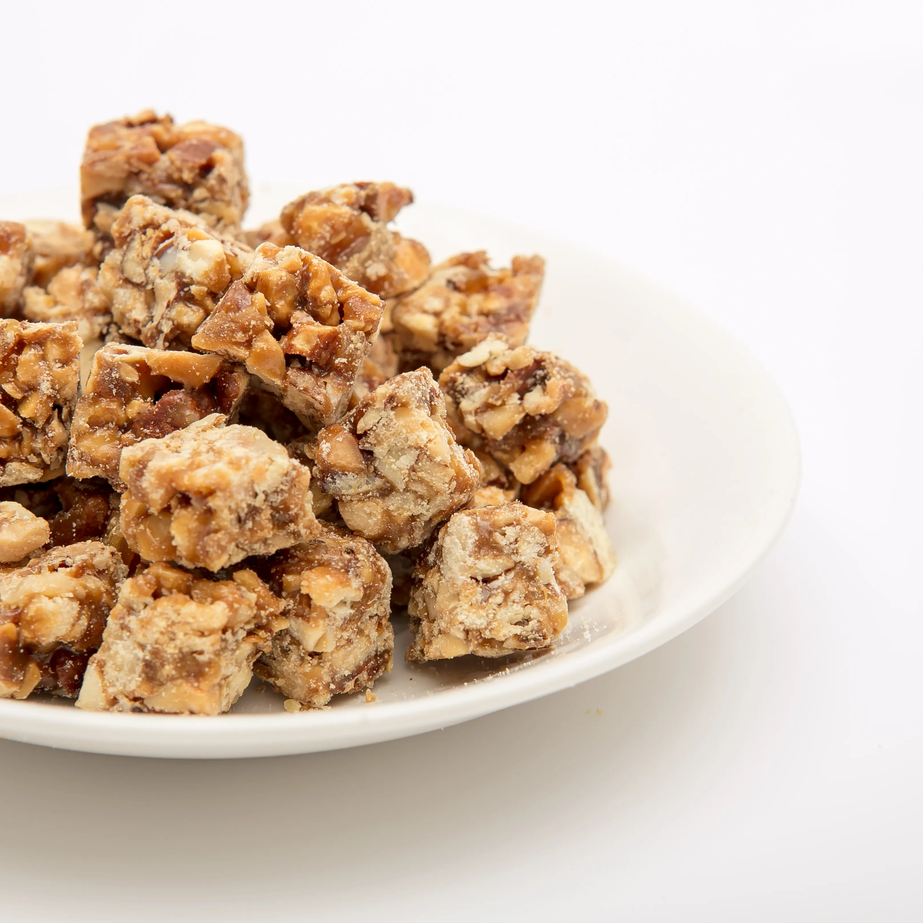 Ginger Brown Sugar Crunch Sweet Candy Nuts Crunch Sweet Snacks