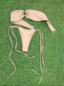 Bikini de Tiras con Cuello Halter de Fábrica para <span class=keywords><strong>Fitness</strong></span> Traje de Baño de Lujo Clásico Micro Bikini al Por Mayor Trajes de Baño 2023 - Product Image 5