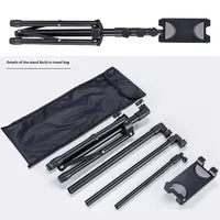 Support multifonctionnel pour trépied pliable sur pied pour iPad