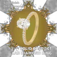 Bague de mariage de luxe pour femme en or blanc 14K avec diamant de laboratoire ovale 3 carats D VS1 et rapport IGI, sertissage à griffes pour soirée