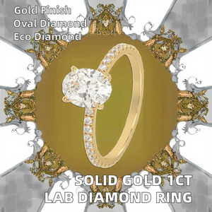 Anillo de Joyería Goldleaf, Superventas, con Certificado IGI, Oro Blanco de 14K, Anillo Ovalado con Diamante de Laboratorio de 3ct D VS1 - Product Image 2