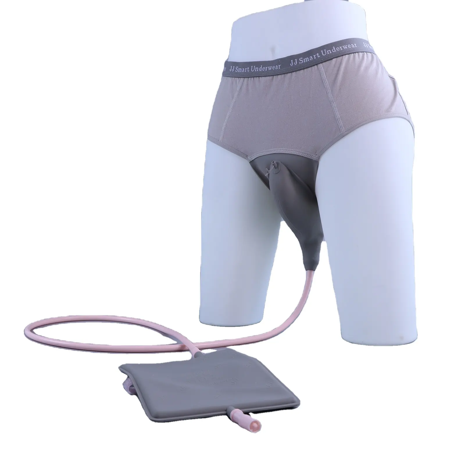 Sac urique médical avec collecteur pour homme femme collecteur d'urine en silicone sac d'urine pour incontinence urinaire âgé