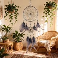 Hot Creative Ins Dreamcatcher Feather-hanger, windgong hangend ornament, Valentijnscadeau Grensoverschrijdende groothandel