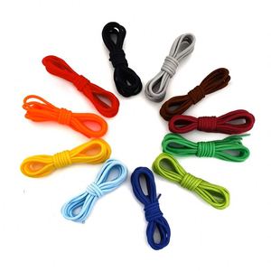 Lacets de chaussures en polyester élastique de haute qualité, ronds, 4 mm, colorés, pour chaussures de sport et de plein air - Product Image 3