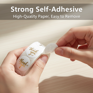 Compostable Custom <b>PLA</b> Paper Material Eco Adhesive Labels & Biodegradable Stickers for Food Packaging - Product Image 3