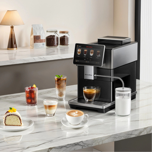 เครื่องชงกาแฟอัตโนมัติ Dr.Coffee H3 แบบ Bean to Cup สำหรับใช้ในบ้าน พร้อมเครื่องทำฟองนม สามารถชงกาแฟได้ทุกชนิด - Product Image 2