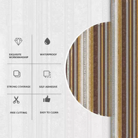 Papel Tapiz 3D de Espuma en Rollo para Interiores, Paneles Autoadhesivos para Pared, Tapices 3D para Paredes