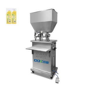 <span class=keywords><strong>Pommade</strong></span> pneumatique verticale de haute qualité de deux têtes de CYJX et machine de remplissage liquide pour <span class=keywords><strong>la</strong></span> cire de cheveux de <span class=keywords><strong>vaseline</strong></span> - Product Image 4