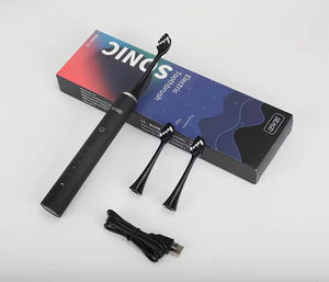 Cepillo de Dientes Eléctrico Sónico Impermeable IPX7 Más Vendido en 2025 con Cinco Modos de Limpieza Eficientes, 5 Cepillos de Dientes en Degradado Verde Azul - Product Image 4