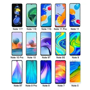 Original LCDs AMOLED für Xiaomi Redmi Note 11pro 11 11T 10 Pro 10S 9 9A 9C 8A 7 K30 K40 K50i K50 Ultra Display LCD-Touchscreen