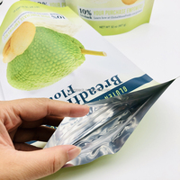 Sachet Doypack Personnalisé Anti-Odeur Anti-Humidité Mat Imprimé en Héliogravure avec Fermeture Ziplock en Mylar, Emballage pour Aliments et Masques Chirurgicaux