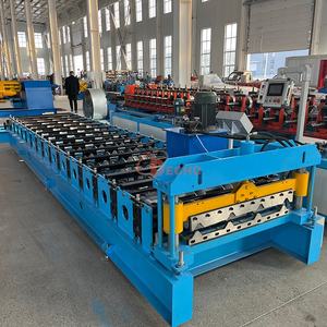 930/840 высокое качество ppgi gi ppgl gl Однослойная цветная сталь ibr трапециевидная кровельная листовая формовочная машина - Product Image 2