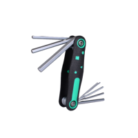 Juego de herramientas de llave hexagonal plegable de llave hexagonal de nuevo tipo Vender bien