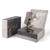 Caja de Cartón Corrugado Plegable con Cierre Personalizada, Impresa con Logotipo, para Bolsas de Café y Empaquetado de Granos de Café