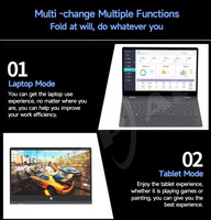 Nuovo 14 pollici Laptop Touch Screen DDR4 16GB 1TB SSD funzione Pc Computer Win10/Win11 Business Laptop