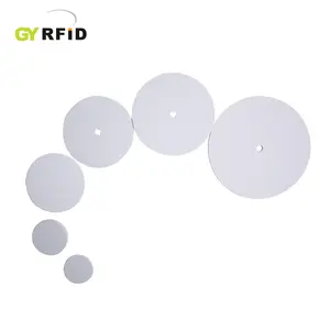 GYRFID micro 15mm cercle 125KHz EM4200 T5577 RFID disque tag pour le comptage