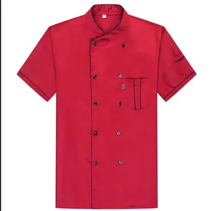 Stampa di marchio Professionale Ristorante uniforme disegni Cuoco esecutivo italiano chef uniforme