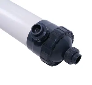 Sertifikat CE Hollow Fiber UF ultrafiltrasi digunakan dalam industri akuakultur membran serat berongga PVC atau PAN
