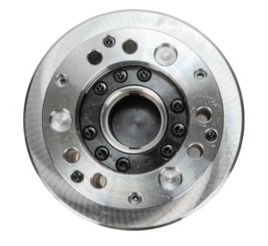 CE đánh dấu <span class=keywords><strong>3</strong></span> hàm mâm cặp thủy lực rỗng được thiết kế để đáp ứng các yêu cầu an toàn máy móc Châu Âu - Product Image 5