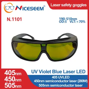 200-480nm 750-2000 нм Диодная гравировка многошинные красные зеленые фиолетовые стеклянные светодиодные очки лазерные очки