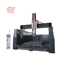 Routeur et machine CNC pour GRC et béton, commande Syntec, moteur YASKAWA, structure en acier robuste, broche 12 kW