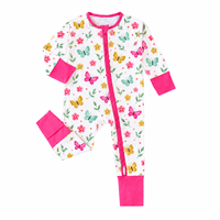 Pyjama pour nouveau-né en coton, combinaison pour bébé unisexe, fermeture éclair bidirectionnelle, respirant, doux, 0-3 mois, combinaison de qualité supérieure pour bébés
