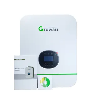 Growatt PV 5KW Inverter SPF 3000-5000TL HVM 5000W Low Frequency for Home Solar Systems of Off Grid Solar Inverter