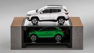 Sistema de Estacionamiento Subterráneo, Elevador Hidráulico de 4 Postes, Equipo de Estacionamiento, Almacenamiento de Automóviles en Sótano - Product Image 3