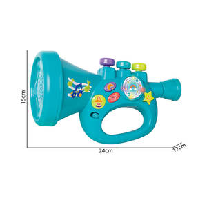 Jouet <span class=keywords><strong>musical</strong></span> pour bébé, petite trompette, instruments de musique, jouets musicaux pour enfants - Product Image 2