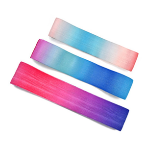 Bandas de ejercicio con patrón degradado, resistencia a la cadera, botín, pierna, gimnasio, equipo de entrenamiento físico para yoga y <span class=keywords><strong>ejercicios</strong></span> de estiramiento - Product Image 4