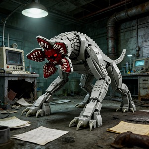 Set de Bloques de Construcción de Plástico: <span class=keywords><strong>Demogorgon</strong></span> Invertido - Modelo Coleccionable para Fans y Exhibición - Product Image 4