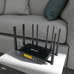 Router WIFI 6 Dual Band, WIFI 6 Dual Band CPE OpenWrt terbaru 8 buah eksternal antena berkekuatan tinggi keamanan disesuaikan nirkabel WIFI Router - Product Image 1