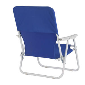 Chaise de plage pliable pour adultes, chaise de plage légère avec bretelles, chaises de plage à dossier haut avec accoudoirs rigides - Product Image 3