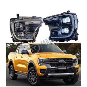 Aplicable a las camionetas Ford Ranger 2022-2024: faros delanteros de perfil bajo / faros delanteros de perfil medio - Product Image 1