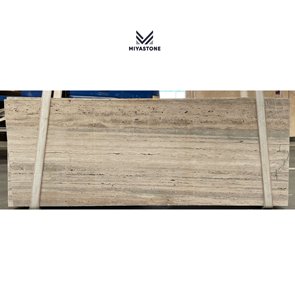 Dalles de travertin d'usine, Italie, dalles Lane Crawford, sols en pierre naturelle imperméables, projet de villa romaine, poli, adouci, découpé sur mesure - Product Image 1