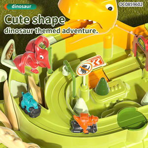 דינוזאור מכונית מסלול הרפתקאות בני צעצועי משחק 7 שנים עם דינוזאור רכב - Product Image 4
