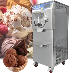 Mvckyi Hot Sale 48L/H Stainless Steel Ice Cream Sorbet Making/Slush Maker/Gelato Hard Serve Ice Cream Making Machine