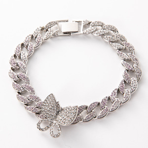 Hip Hop Watch <b>Set</b> Cuban Chain Necklace Bracelet Watch Gift <b>Set</b> - Product Image 1