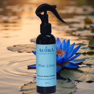 Custom Label Blue Lotus Room Air Freshener Spray 200 ml Long Lasting Essential Oil Based Liquid for <b>Home</b> Car Shoe Factory Price - Product Image 1