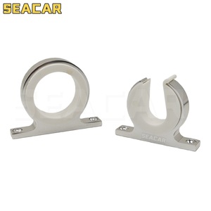 Soporte para Caña de Pescar Seacar, de Aluminio, para Barco, con Anillo de Montaje - Product Image 2