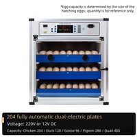Nouvelle machine à couver les œufs avec télécommande Wi-Fi |   Incubateur automatique pour poulets et oiseaux, contrôle par application, 220V, taux d'éclosion de 96%, PVC